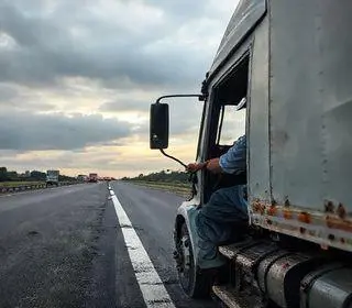 acidente entre caminhões