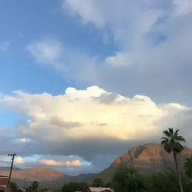 Santa Rita céu parcialmente limpo