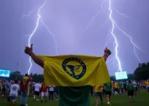 número de vítimas de raio