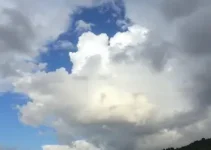 Santa Rita dia de céu nublado