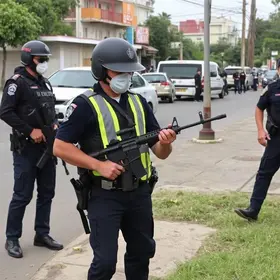 apreensão de arma em Santa Rita