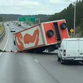 acidente na BR-101 em Santa Rita