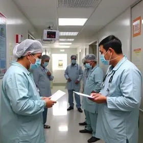 inspeção no Hospital Metropolitano