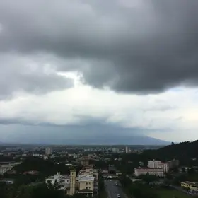 Santa Rita tempo nublado tempestades