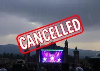 chuvas cancelam shows da festa de Santa Rita em Rio Tinto