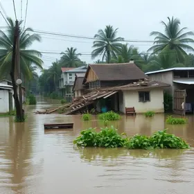 fortes chuvas na Paraíba