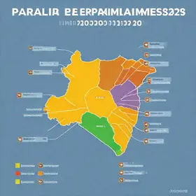 mapa da 2ª divisão do Campeonato Paraibano 2026