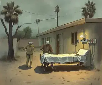 fuga de pacientes em clínica de Santa Rita